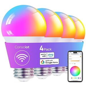 Product image of consciot-google-changing-equivalent-dimmable-b0cdc2smzy