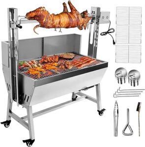 Product image of oukidr-stainless-rotisserie-roaster-charcoal-b0chmjnt79