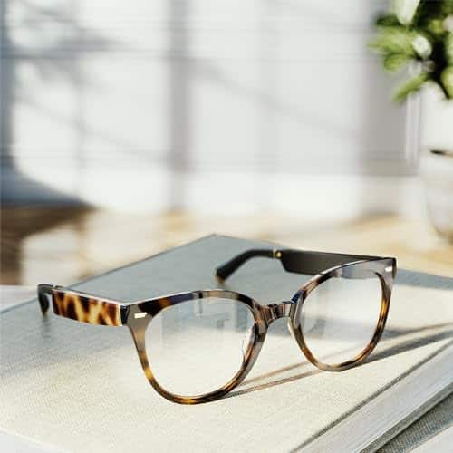Product image of echo-frames-3rd-gen-smart-audio-glasses-with-alexa-cat-eye-frames-in-brown-tortoise-with-prescription-ready-lenses-b09svffsns