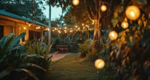 www.appr.com : How do you hang outdoor string lights?