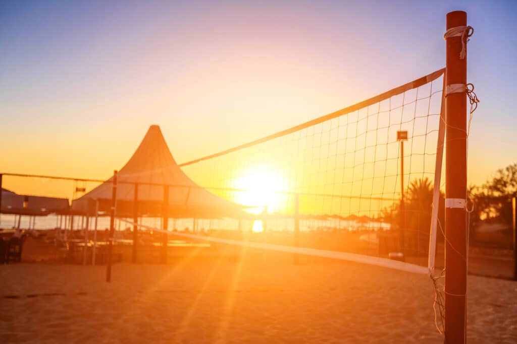 www.appr.com : How do you get rid of weeds in a sand volleyball court?