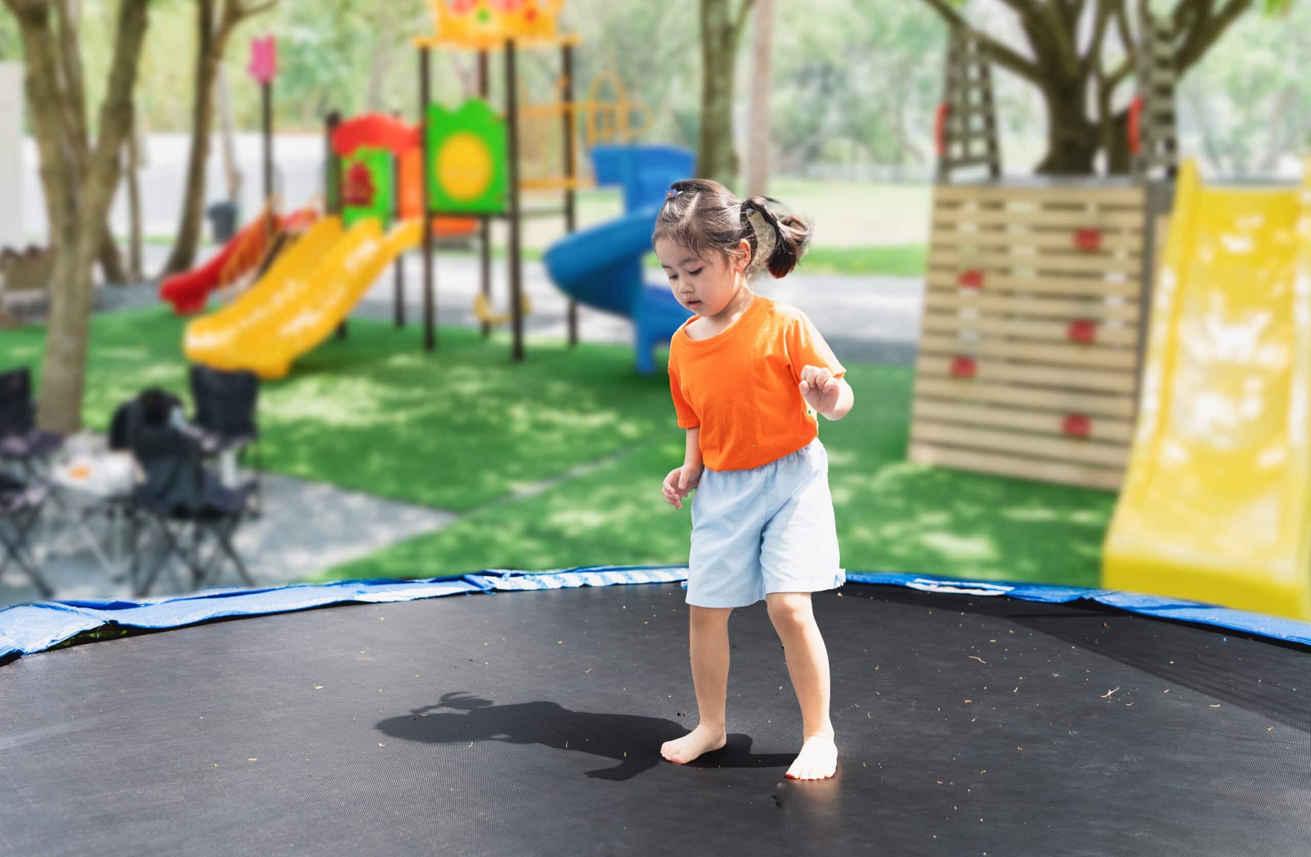 www.appr.com : How far should trampoline be from fence?