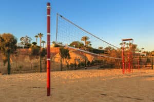 www.appr.com : How much sand do you need for an outdoor volleyball court?