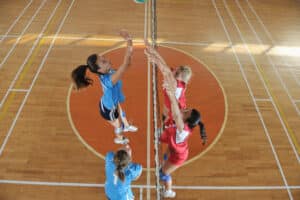 www.appr.com : How much space is needed around a volleyball court?