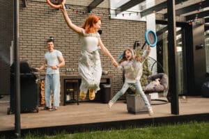 www.appr.com : outdoor trampoline with net adult